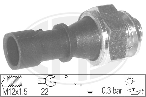 Senzor presiune ulei 330772 ERA