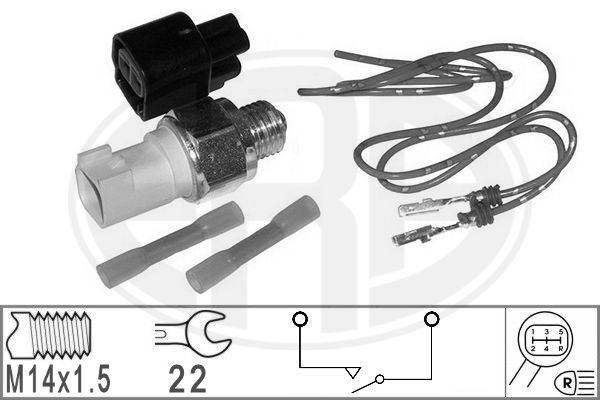 Comutator, lampa marsalier 330775 ERA