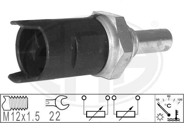 Senzor,temperatura lichid de racire 330778 ERA