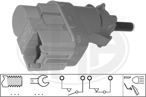 Comutator lumini frana 330797E ERA