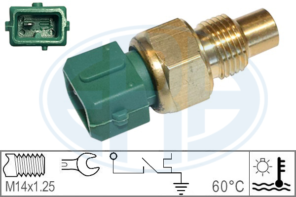 Comutator temperatura, ventilator radiator 330838 ERA