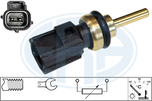 Senzor,temperatura lichid de racire 330853 ERA