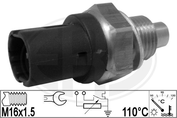 Senzor,temperatura lichid de racire 330860 ERA