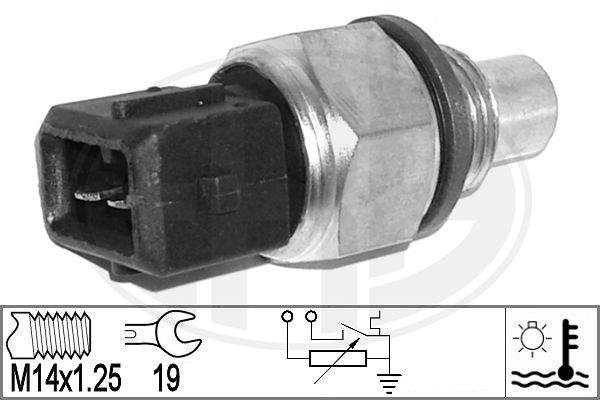 Senzor,temperatura lichid de racire 330874 ERA