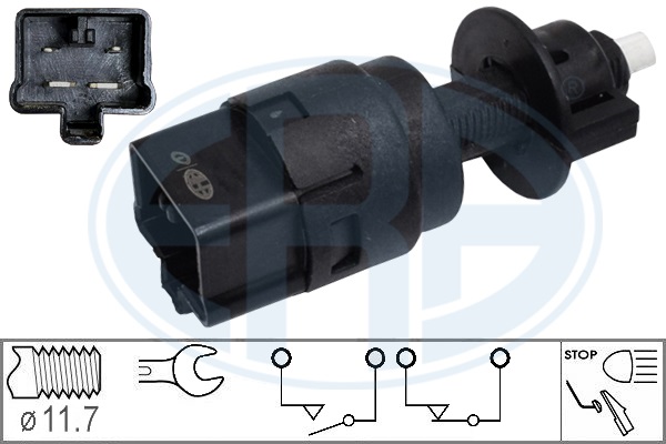 Comutator lumini frana 330972 ERA