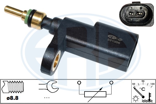 Senzor,temperatura lichid de racire 331006 ERA