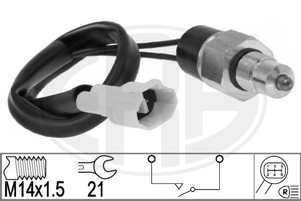 Comutator, lampa marsalier 331017 ERA
