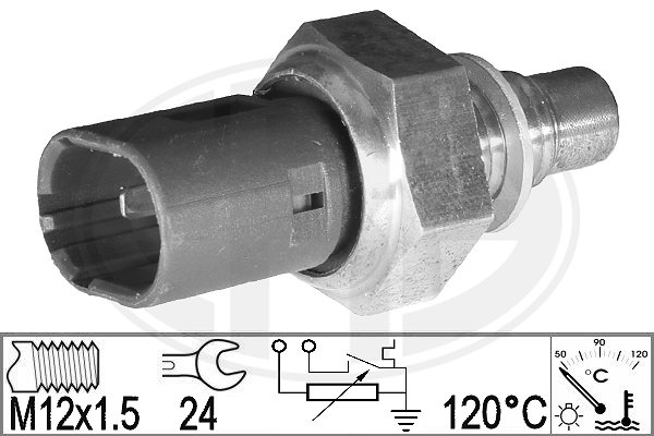 Senzor,temperatura lichid de racire 331022 ERA