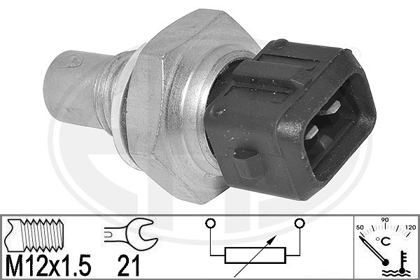 Senzor,temperatura lichid de racire 331026 ERA