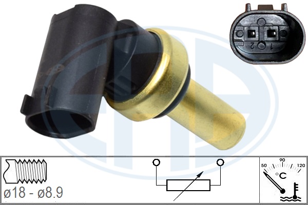 Senzor,temperatura lichid de racire 331027 ERA