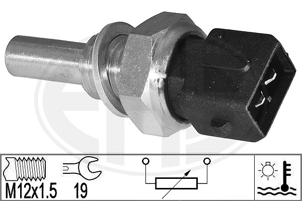 Senzor,temperatura lichid de racire 331033 ERA