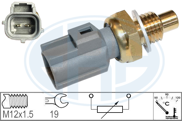 Senzor,temperatura lichid de racire 331044 ERA