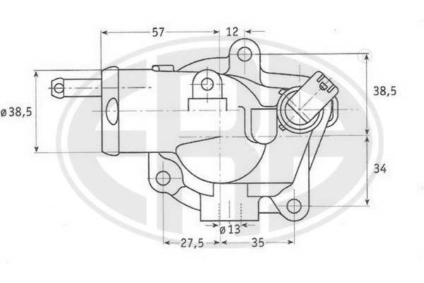 termostat,lichid racire 350176 ERA