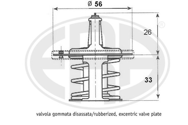 termostat,lichid racire 350280 ERA