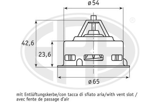 termostat,lichid racire 350286 ERA