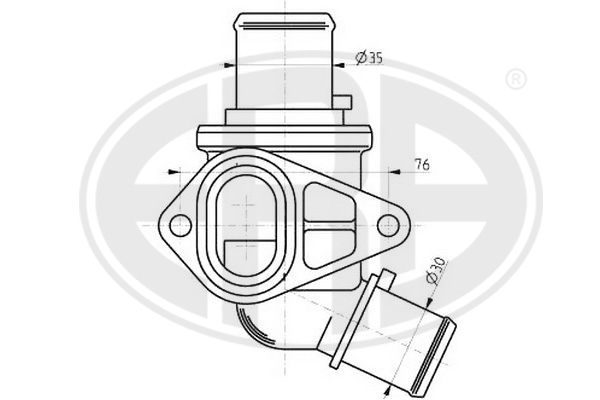 termostat,lichid racire 350311 ERA