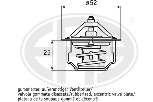termostat,lichid racire 350351 ERA
