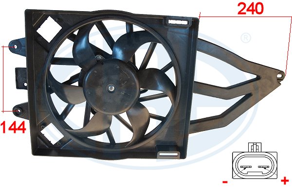 Ventilator, radiator 352007 ERA