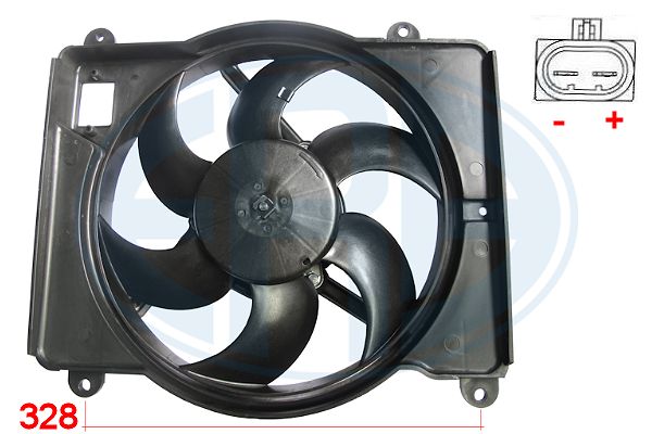 Ventilator, radiator 352019 ERA