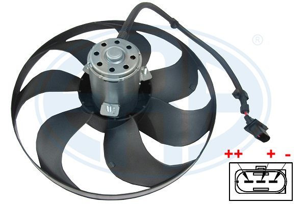 Ventilator, radiator 352030 ERA