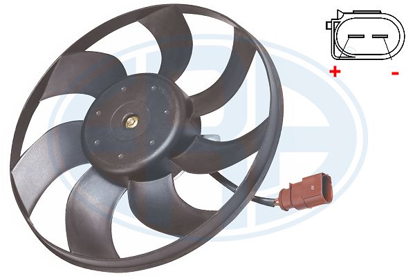 Ventilator, radiator 352037 ERA