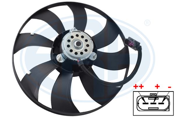 Ventilator, radiator 352038 ERA