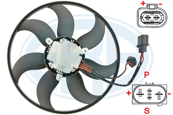 Ventilator, radiator 352067 ERA