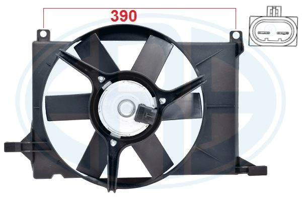 Ventilator, radiator 352081 ERA