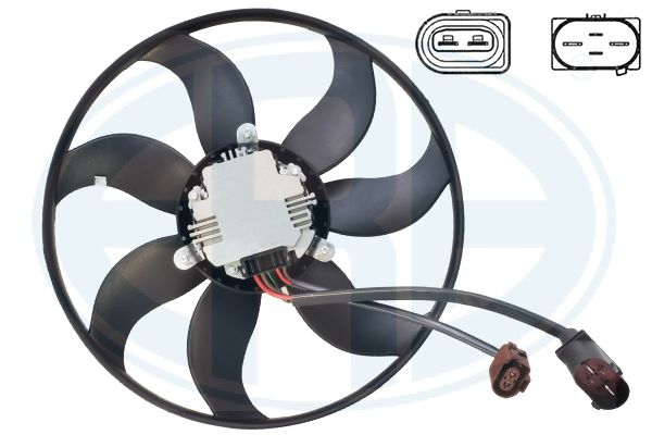 Ventilator, radiator 352114 ERA