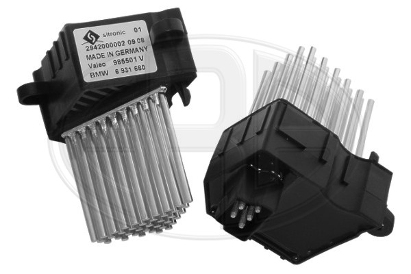 Rezistor, ventilator habitaclu 663011 ERA