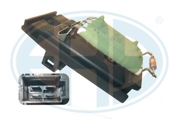 Rezistor, ventilator habitaclu 665045 ERA