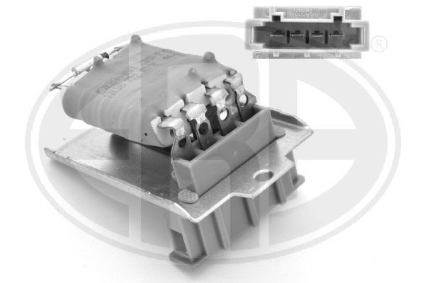 Rezistor, ventilator habitaclu 665076 ERA