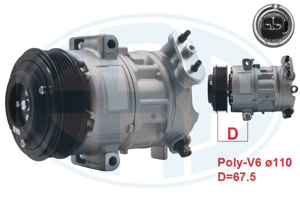 Compresor, climatizare 670019 ERA