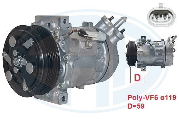 Compresor, climatizare 670023 ERA