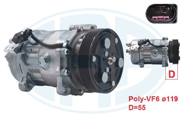 Compresor, climatizare 670030 ERA