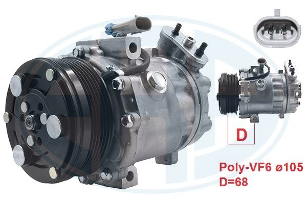 Compresor, climatizare 670032 ERA