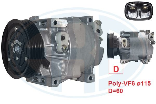 Compresor, climatizare 670040 ERA