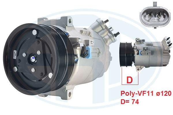 Compresor, climatizare 670061 ERA