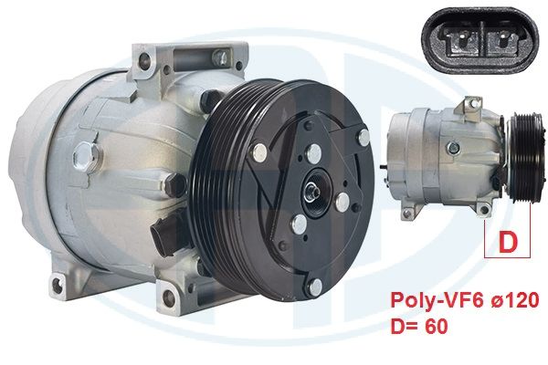Compresor, climatizare 670068 ERA