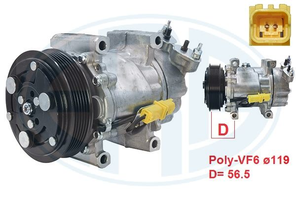 Compresor, climatizare 670070 ERA