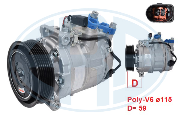 Compresor, climatizare 670071 ERA