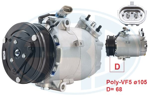Compresor, climatizare 670082 ERA