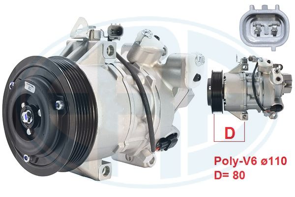 Compresor, climatizare 670083 ERA