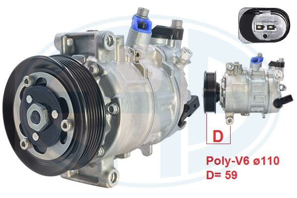 Compresor, climatizare 670097 ERA