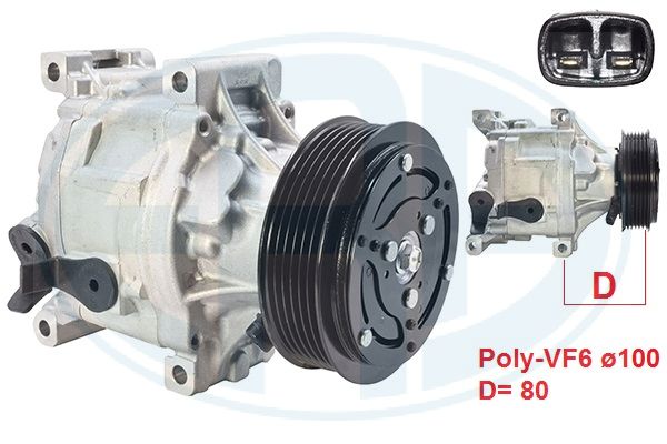 Compresor, climatizare 670098 ERA