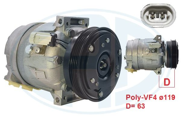 Compresor, climatizare 670100 ERA