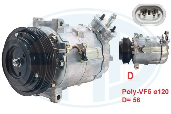 Compresor, climatizare 670105 ERA