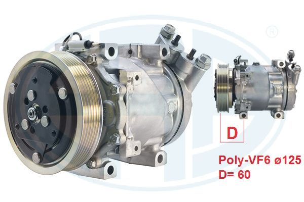 Compresor, climatizare 670106 ERA
