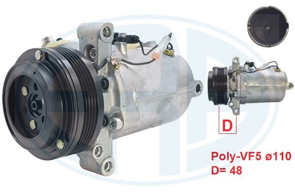 Compresor, climatizare 670107 ERA