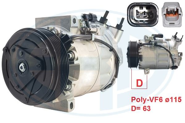 Compresor, climatizare 670109 ERA